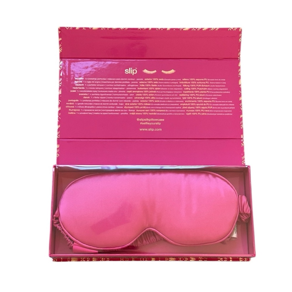 🦋Slip Pink Contour Sleep Eye Silk
Lovely Lashes Pure Silk Contour Sleep Mask